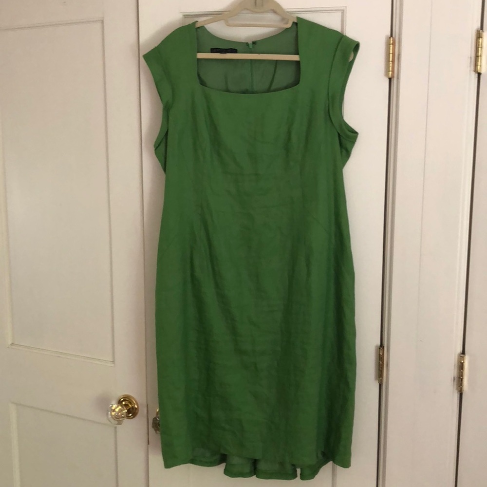 Lafayette 148 sz 16 linen dress
